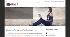 Desktop Screenshot of ilembetech.co.za