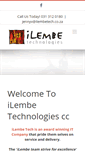 Mobile Screenshot of ilembetech.co.za